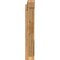 Ekena Millwork Traditional Slat Rough Sawn Outlooker, Western Red Cedar, 6"W x 36"D x 36"H OUT06X36X36TRA06RWR - alternate 4